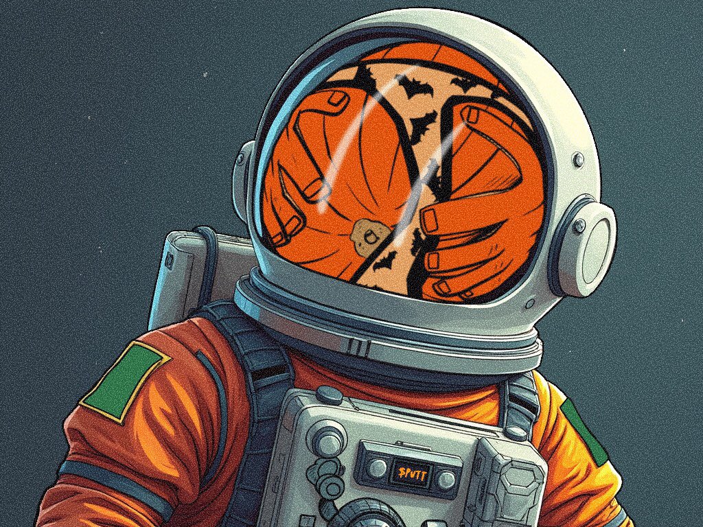 pumpkinbuttsol's tweet photo. @mrexitliquidity @pattyice @BtcPuppet shall we putt him in a space suit? https://t.co/PmzKsn5m9P