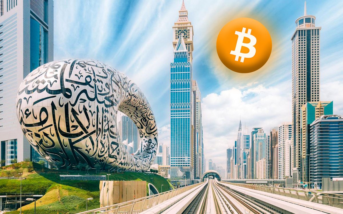 Dubai is a leader for #bitcoin & crypto: 💥 No capital gains tax 💥 No tax  on #crypto transactions 💥 Crypto salaries approved in Dubai