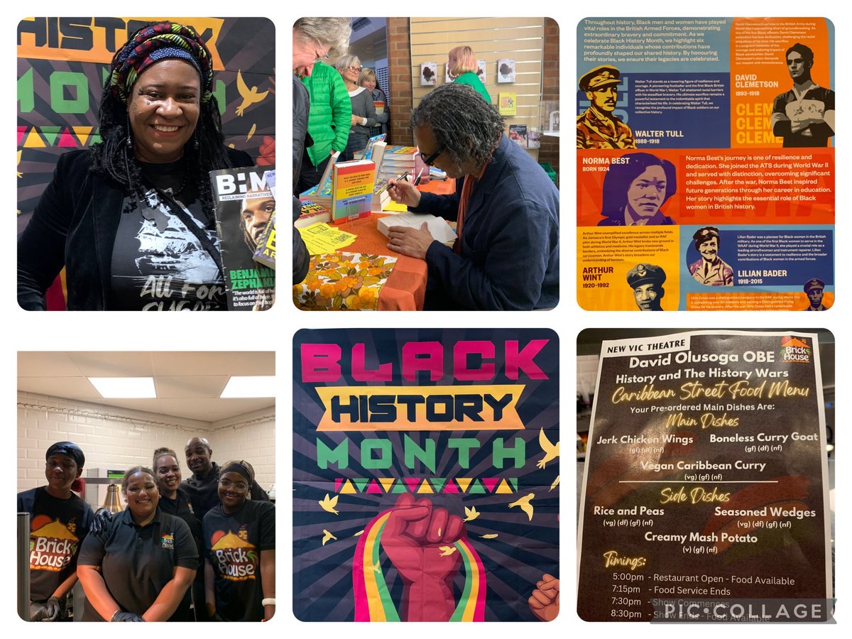 Uplifting event for Black History Month ⁦⁦<a href="/bhmuk/">Black History Month 2025</a>⁩
Thanks ⁦to <a href="/DavidOlusoga/">David Olusoga</a>⁩ for inspiration and provocation
⁦and to NVT Trustee ⁦<a href="/gkagaywriting/">Gabriella Gay Writing</a>⁩, Brickhouse Catering ⁦<a href="/Brickho46613625/">BrickhousEvents</a>⁩ &amp; the brilliant ⁦<a href="/NewVicTheatre/">New Vic Theatre</a>⁩ teams for making it happen
