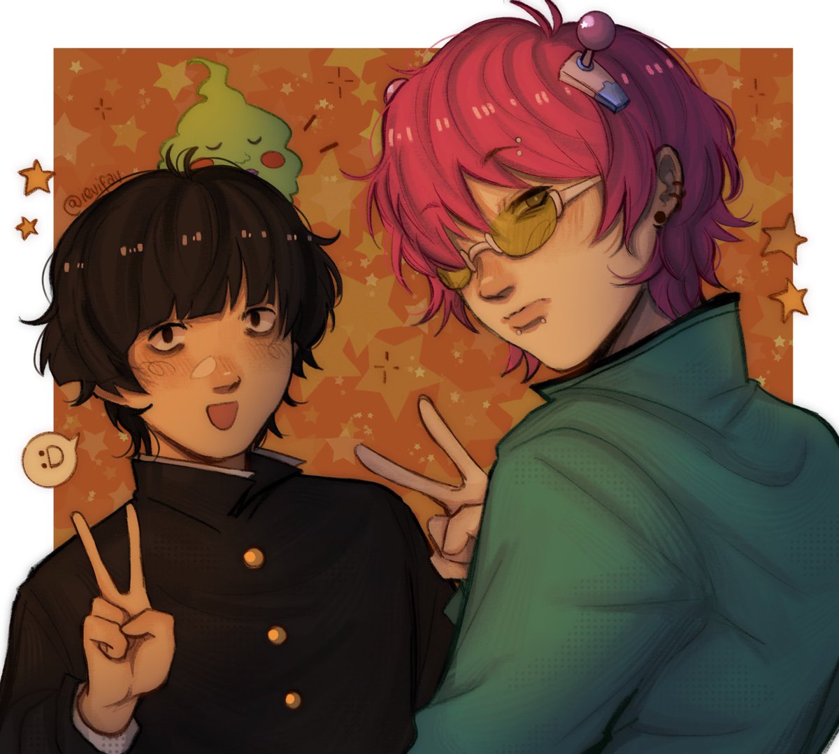 Ievifav's tweet photo. they would be best friends ✨ #saikik https://t.co/IbWjUQo9ff
