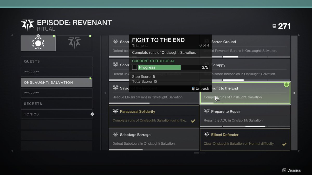 Skarrow9's tweet photo. Hi @Destiny2Team!

I would just like to ask on behalf of the entire triumph community that this triumph be looked at.

It currently requires 50 completions of a FULL 50 round onslaught - something that will likely take over 60 hours.

It's a tad much :) https://t.co/1VDGpkGSS7