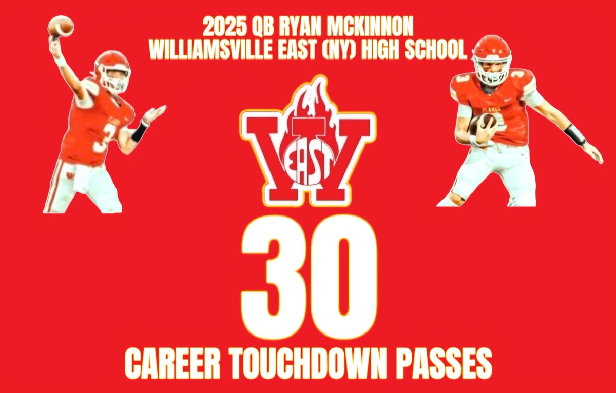 VSE Athletics (@vseathletics) on Twitter photo Congratulations to 2025 QB <a href="/RMcKinnon2025/">Ryan McKinnon</a> on reaching the career milestone of 30 TD passes! Congratulations to 2025 QB <a href="/RMcKinnon2025/">Ryan McKinnon</a> on reaching the career milestone of 30 TD passes!