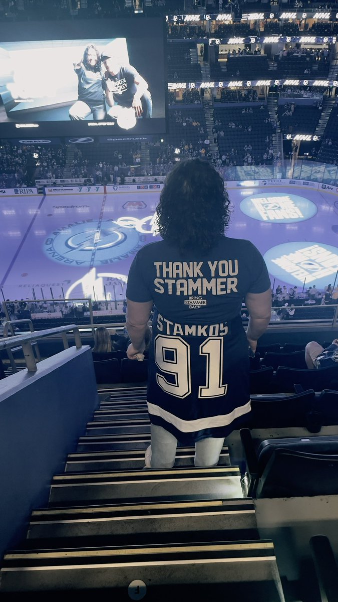 Thank you isn’t enough, Stammer. Forever your fan! #GoBolts