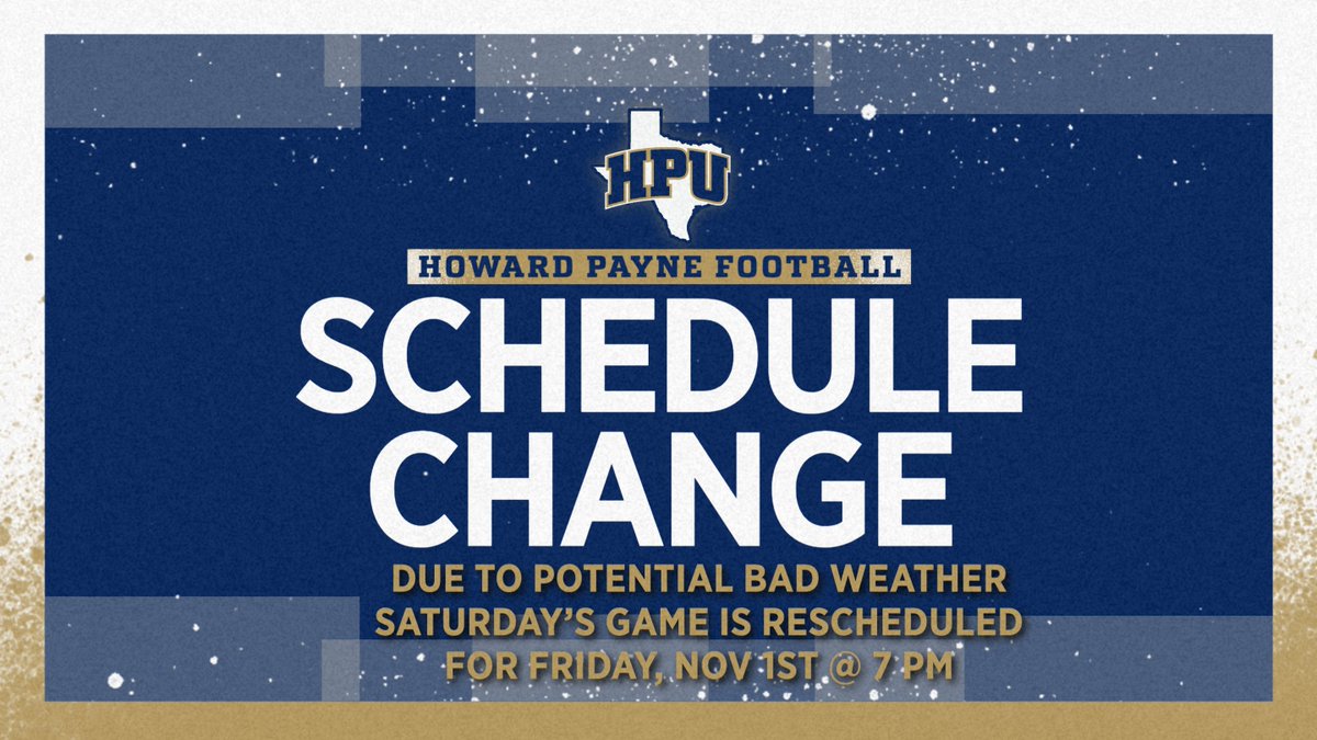 Howard Payne University Football tweet media