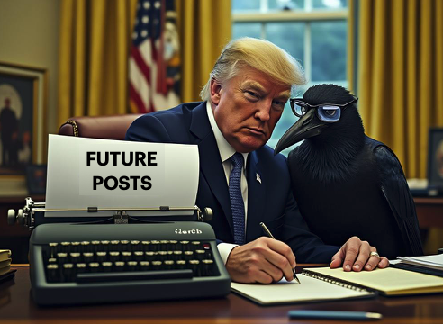 Crow tweet media