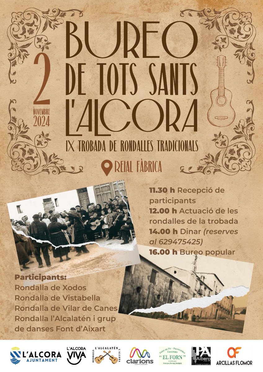 CompanyStas's tweet photo. #2nov24
#Estellés als balcons/Algemesí

11h "Guerra i postguerra" en els versos d'#Estellés" per @ainamonferrer a Castelló/Menador

2/4 d'11h trobada de rondalles, dinar
4hV #Bureo a Alcora/Reial Fàbrica 

 Benlloc
✓12h @HitParit a la pl S Antoni
✓6hV #Ramonets
✓ 8hN GdDanses https://t.co/ycOwvalzDw