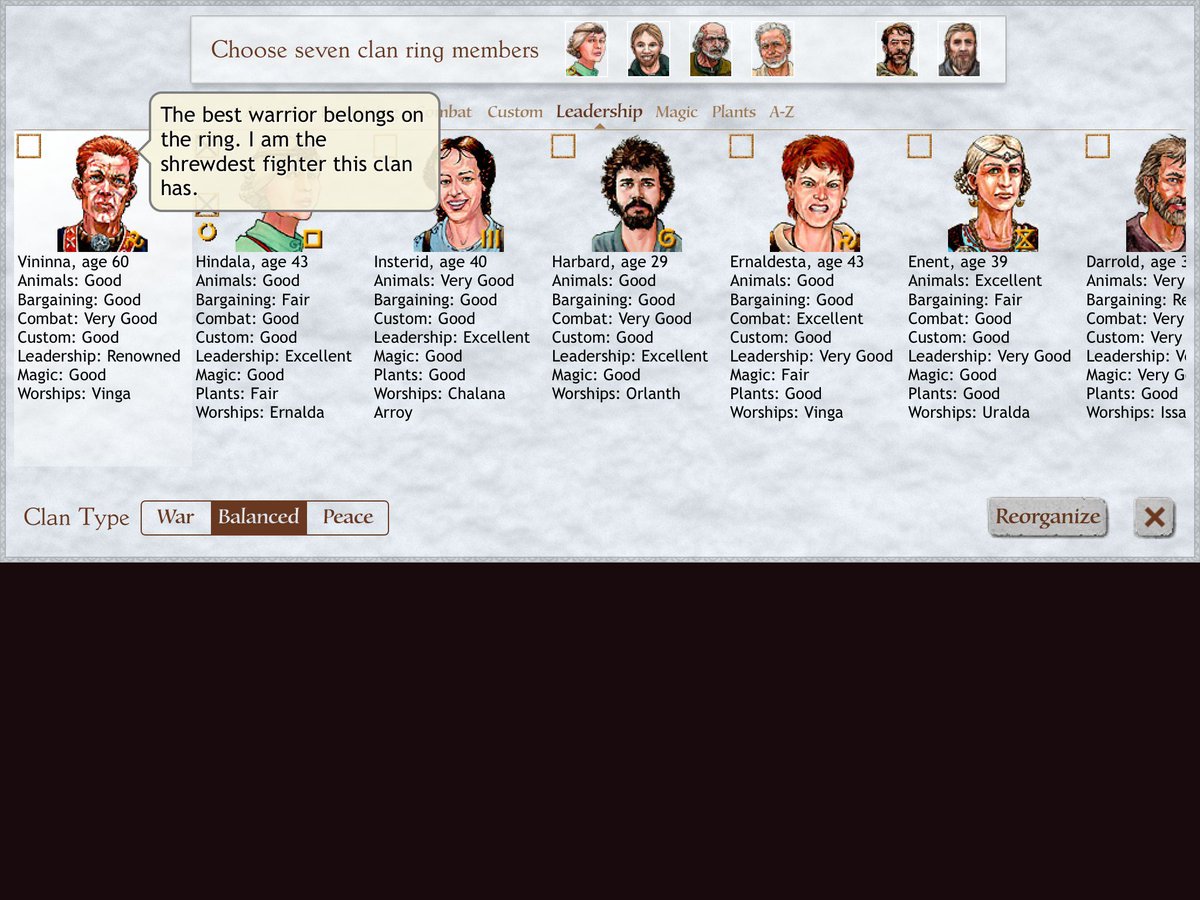 #KoDP tip: War clans FAVOR war, Peace clans FAVOR peace. Winning will require avoiding extremes (your goal is to make a new thing, not conquest or status quo).