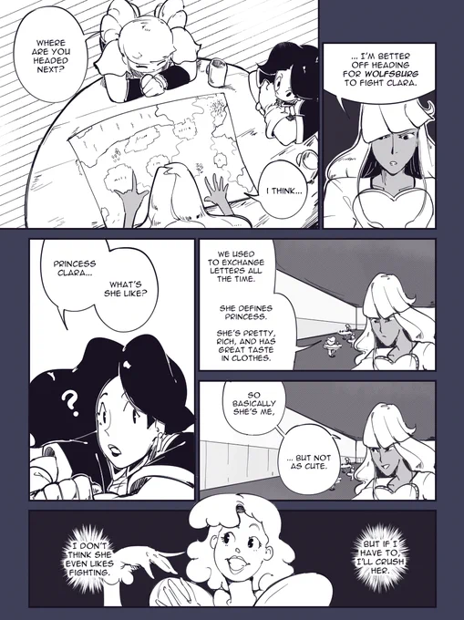 I'm working on the next chapter of Galknights, so here's a WIP. I'll try to have it finished by the start of November, or early November. Trying to remember how to draw characters has been tough, but fun. 