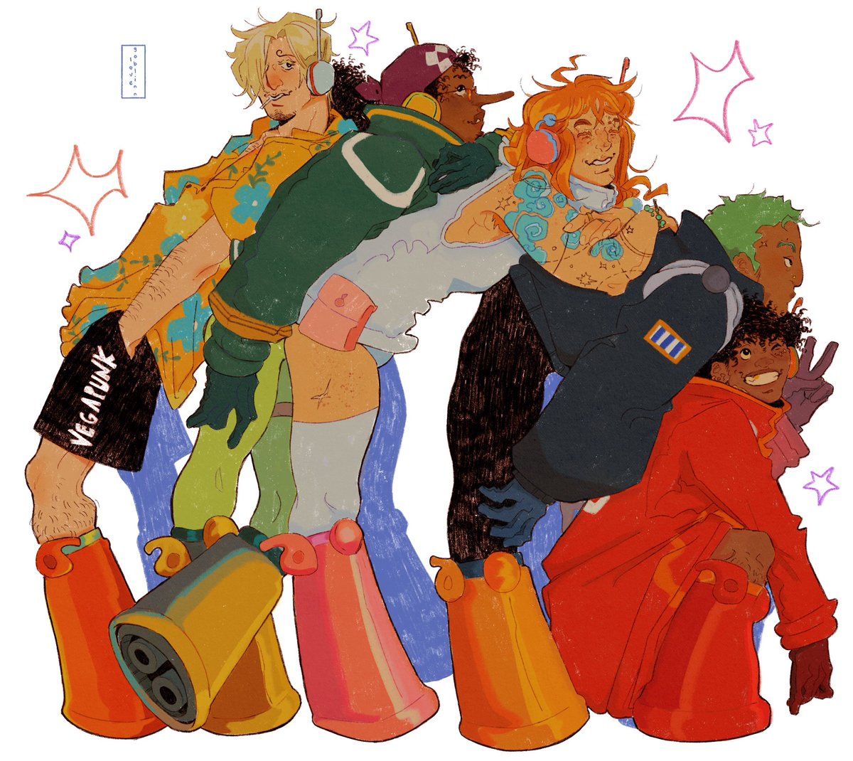 posting these together too….they grew :) #onepiece