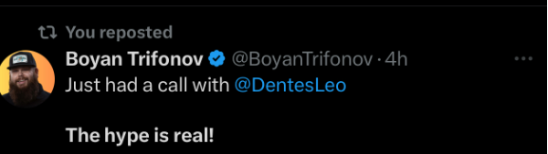 MetzaMask's tweet image. "The hype is real"