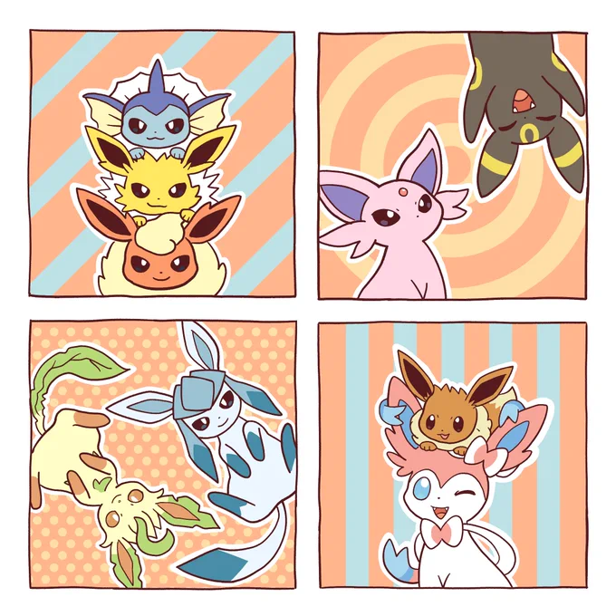 Eeveelution panels🟧 