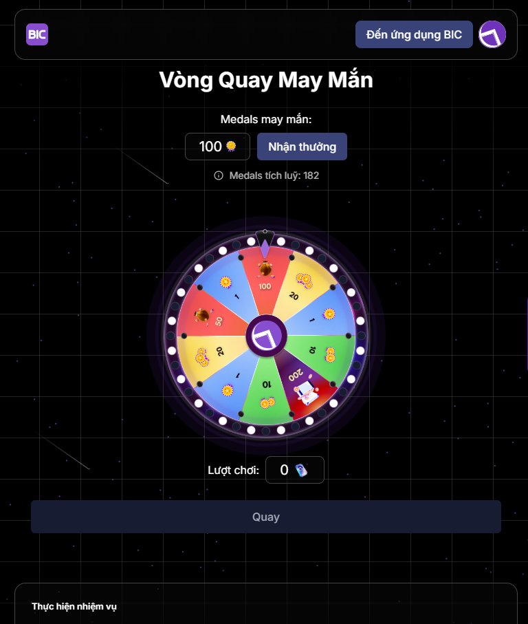 BicAirdrop's tweet photo. Anh em cày #MedalLegends đến đâu rồi nhỉ. 

Cảm giác thật khó tả khi quay trúng 100 medals 😂

Kèo này cuốn quá, nhanh tay lụm free nào: https://t.co/1YfSqB1wxd

Tham gia mở tài khoản mới sẽ được +3 lượt quay nhé
Chúc cả nhà ngày mới vui vẻ ✨
#BICAirdrop https://t.co/29XTsyiKkc