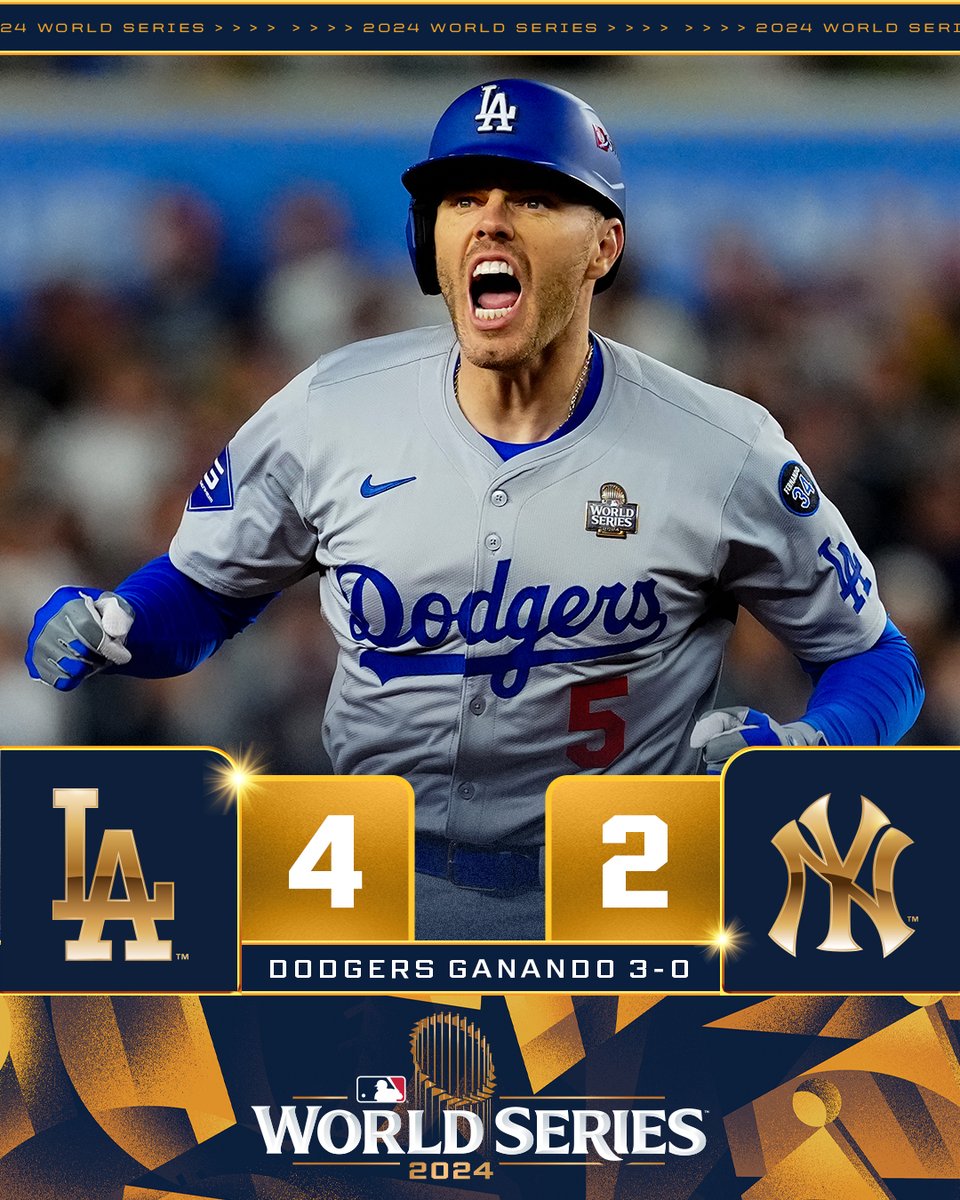 ¡Los Dodgers están a una victoria del título!