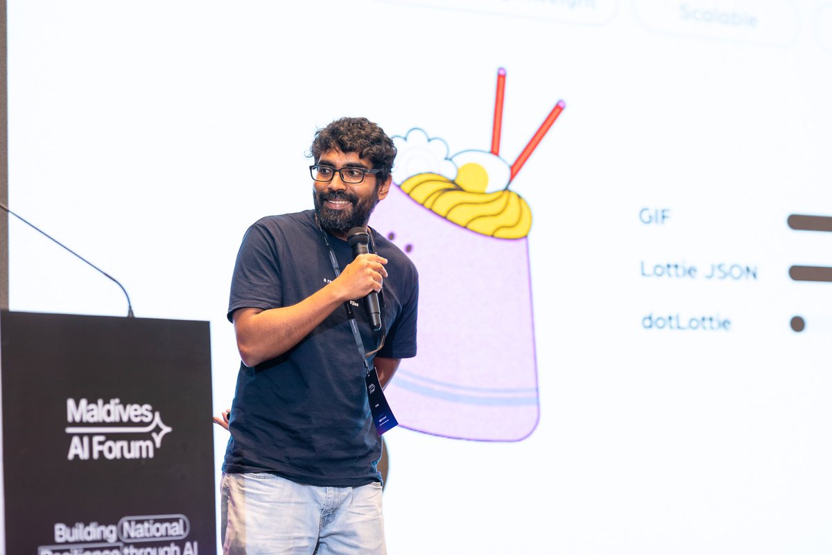 Maldives AI Forum tweet media