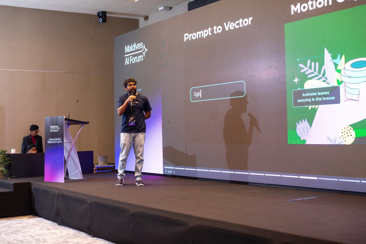 Maldives AI Forum tweet media