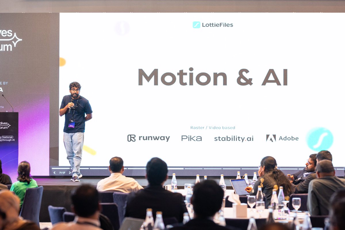 Maldives AI Forum tweet media