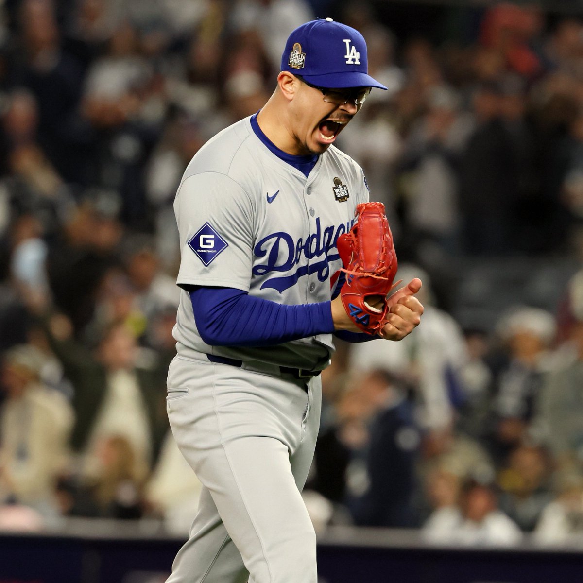 BRWalkoff's tweet photo. The Dodgers are one win away from their 8TH World Series title 🏆 https://t.co/ZC3mf9S5wO