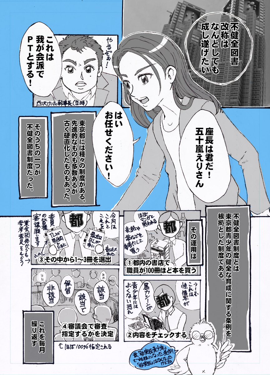 五十嵐えりさん! 都議会議員時代、不健全図書改称で漫画家さんたちのためにたくさんたくさん動いてくれて本当にありがとう。
国政での更なる活躍を期待しています😊❣️
#東京30区 (府中市、多摩市、稲城市)
#五十嵐えり
#表現の自由を守る衆院選2024 