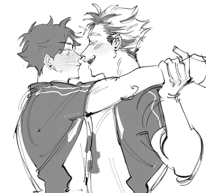 this is crazy bc i love bkak but i think this is the first time ive ever drawn them 😭😭😭 