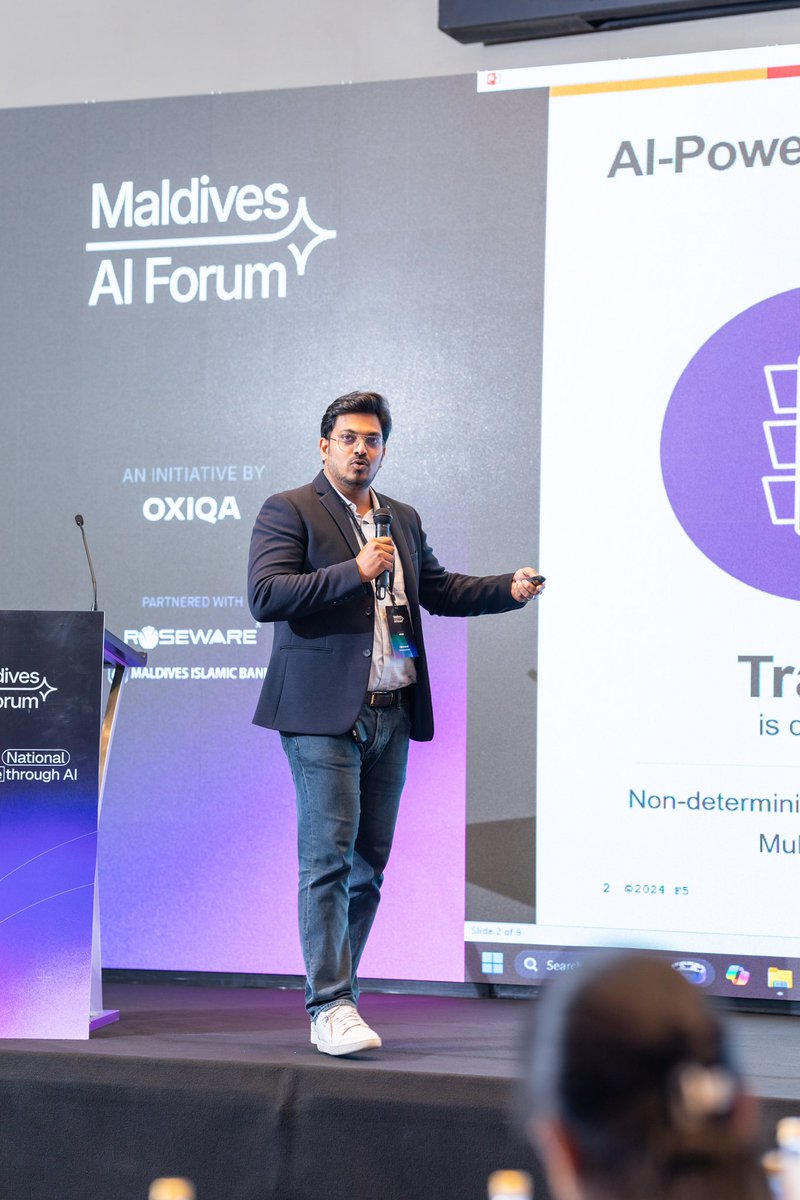 Maldives AI Forum tweet media