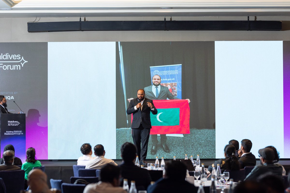 Maldives AI Forum tweet media