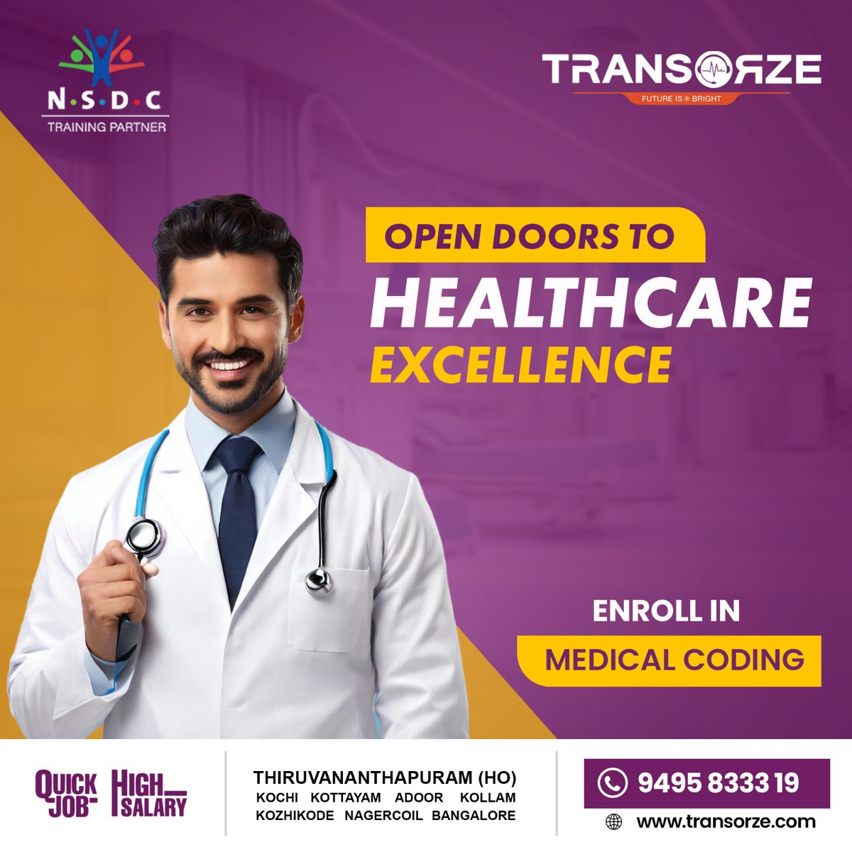 tipsprajesh's tweet image. Looking for medical coding course in Qatar? Join Transorze Solutions for training that will set you on the path to a successful career in the healthcare industry.
Visit: transorze.com/blog/medical-c…
#medicalcoding
#medicalcodingtraining
#medicalcodingcourse