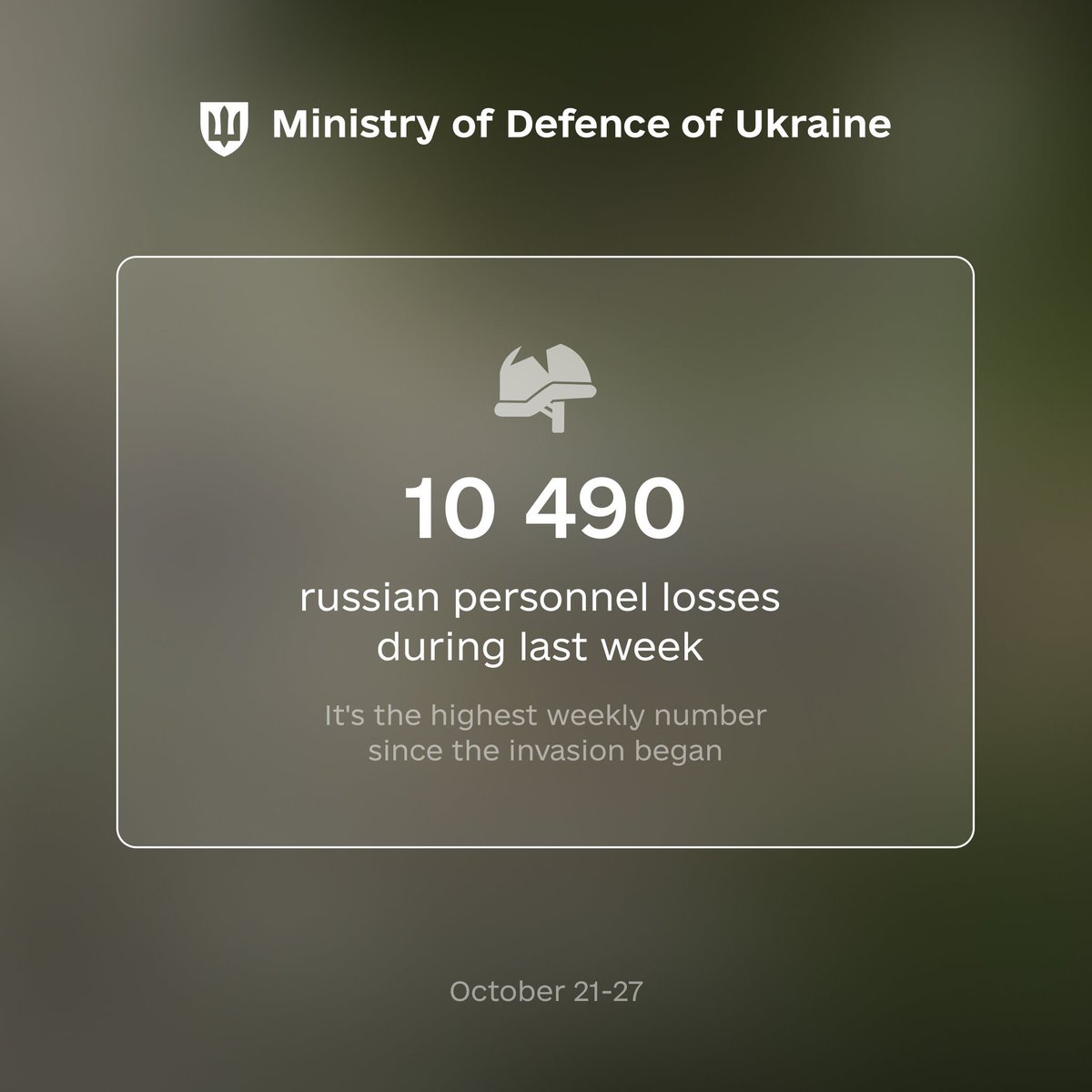 Russia lost 10,490 soldiers in Ukraine last week - more than an entire North Korean expeditionary force