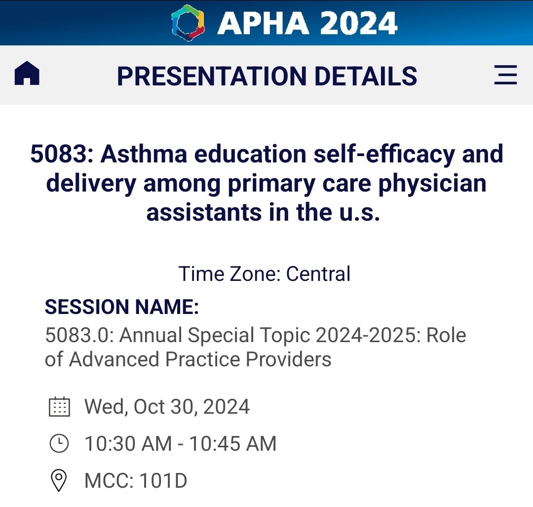 Quanté Greenlee, PhD, PA-C, CPH, CHES® tweet media