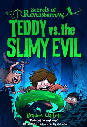 Brain-eating hamsters are enough reason for Teddy to want to leave his new home, but more strange things are in town--a giant dog &amp; something slimy &amp; smelling of cheese. When Duggy acts weird, Teddy has to overcome his anxiety to help. Fun! Rec'd! <a href="/bradenhallett/">braden</a> <a href="/AnnickPress/">Annick Press</a>