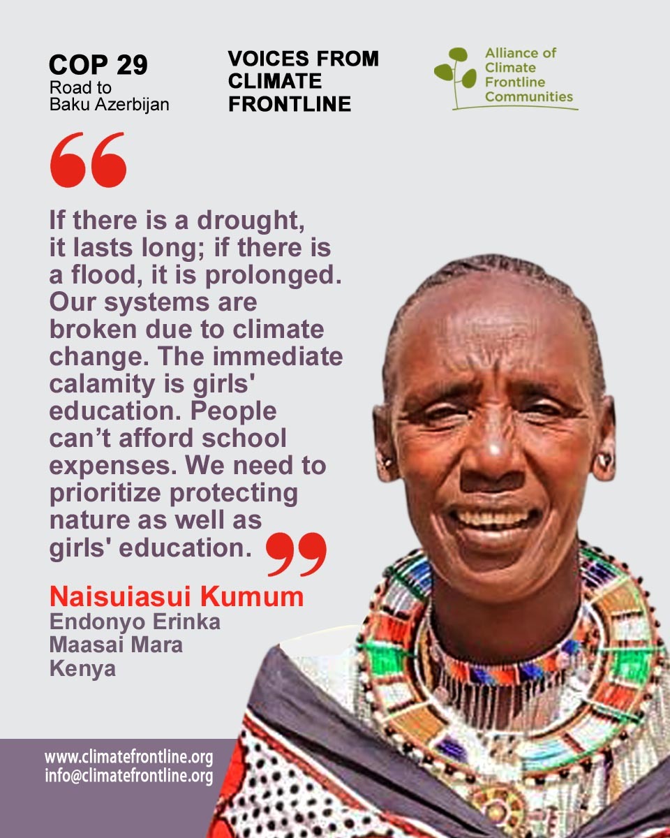 ACFCrights's tweet photo. Frontline communities must be heard at #COP because they bear the brunt of climate change while holding invaluable  knowledge on sustainable practices.  their voices ensures  policies are grounded in real-world impacts and prioritize equity,  addressing historic injustices https://t.co/l5ZhlpvX0J