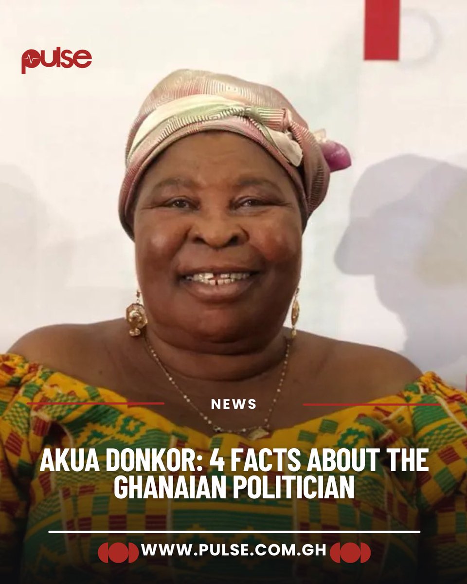 Akua Donkor was a well-known Ghanaian politician, founder of the Ghana Freedom Party (GFP), and was celebrated for her outspoken nature and unique political style.

1.From Farmer to Politician
Originally from Afigya Kwabre in the Ashanti Region, Donkor worked as a farmer and