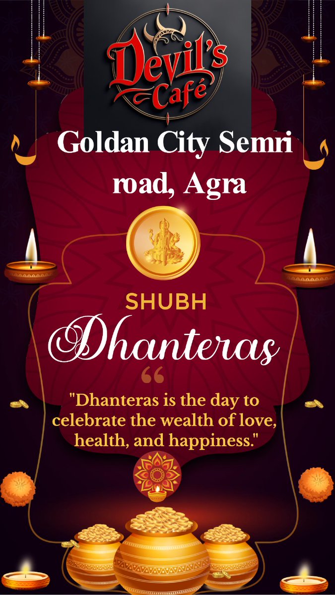 Dhanteras ki sabhi bhai ko hardik shubh kamanaye 🙏🙏
#DhanterasWishes 
#DhanterasSpecial
#Diwali2024
#protest
#தமிழகவெற்றிக்கழகம் #DhanterasPuja