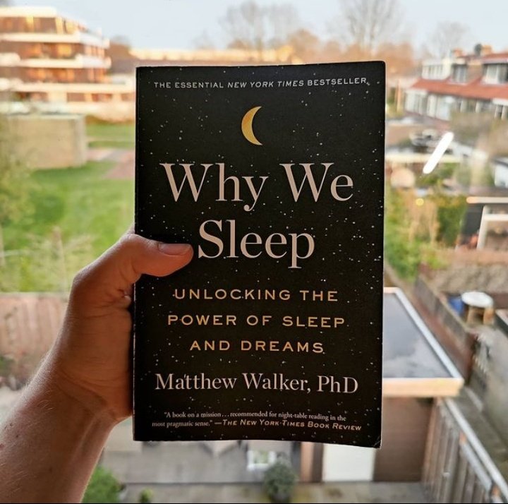 Powerofbooks3's tweet photo. 5 BOOKS YOU MUST READ IN NOVEMBER

1. Why We Sleep https://t.co/G0gM0nRCLv