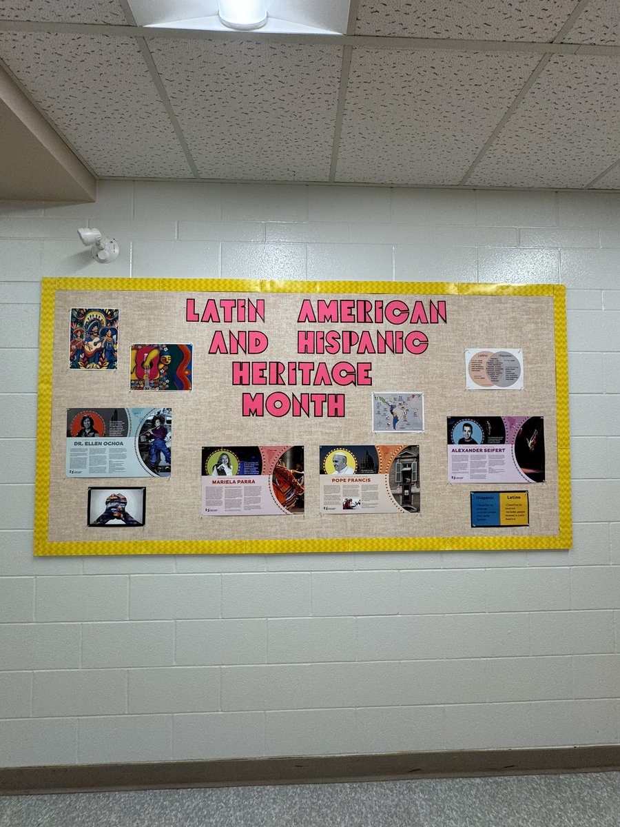 🧡SKT celebrates Latin American &amp; Hispanic Heritage Month! Check out our Instagram for the full reel of our Latin American inspired art! 🧡 #latinamericanhistory #hispanicheritage #calgarycatholicschooldistrict #octoberbulletins