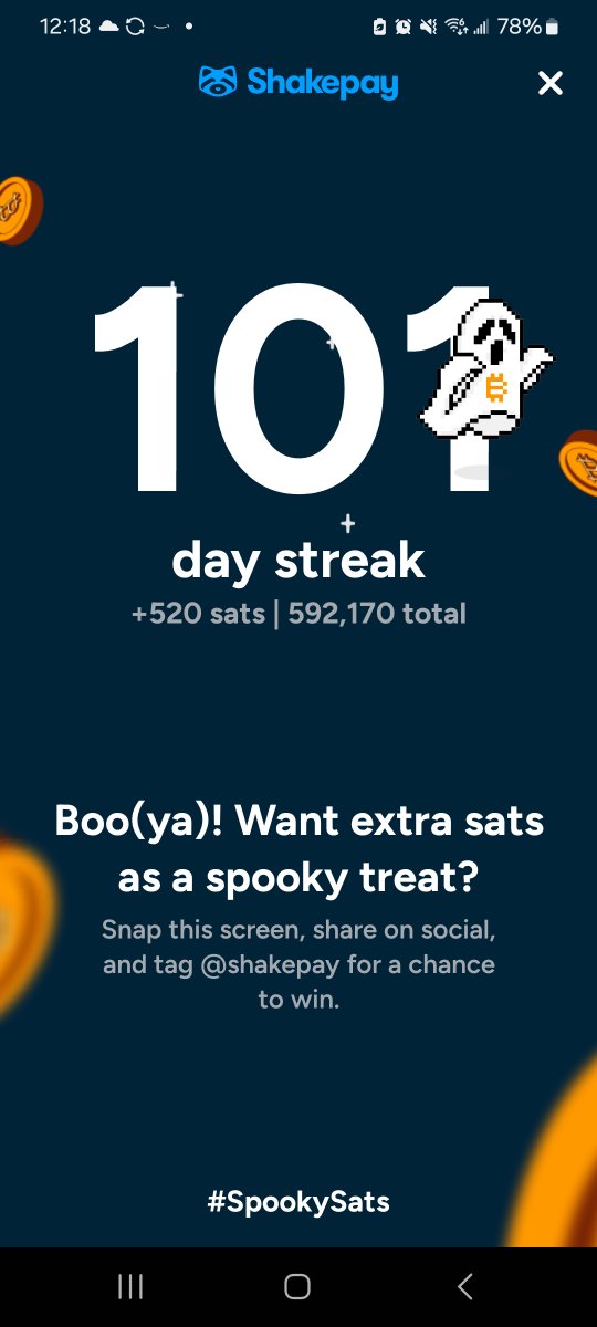 ElbowBrius's tweet photo. @shakepay #SpookySats https://t.co/TUJfTTZtrw