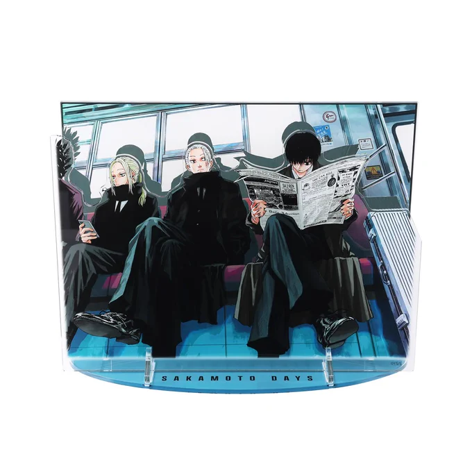 【#SAKAMOTODAYS グッズ情報】ジャンプキャラクターズストア限定の新グッズ!カラーイラストを使用した「アクリルGIGAフィギュア」が2種類登場本日より受注開始!〆切は【11/11㊊】お申込み忘れのないようご注意ください詳細はこちらサカモトデイズ 