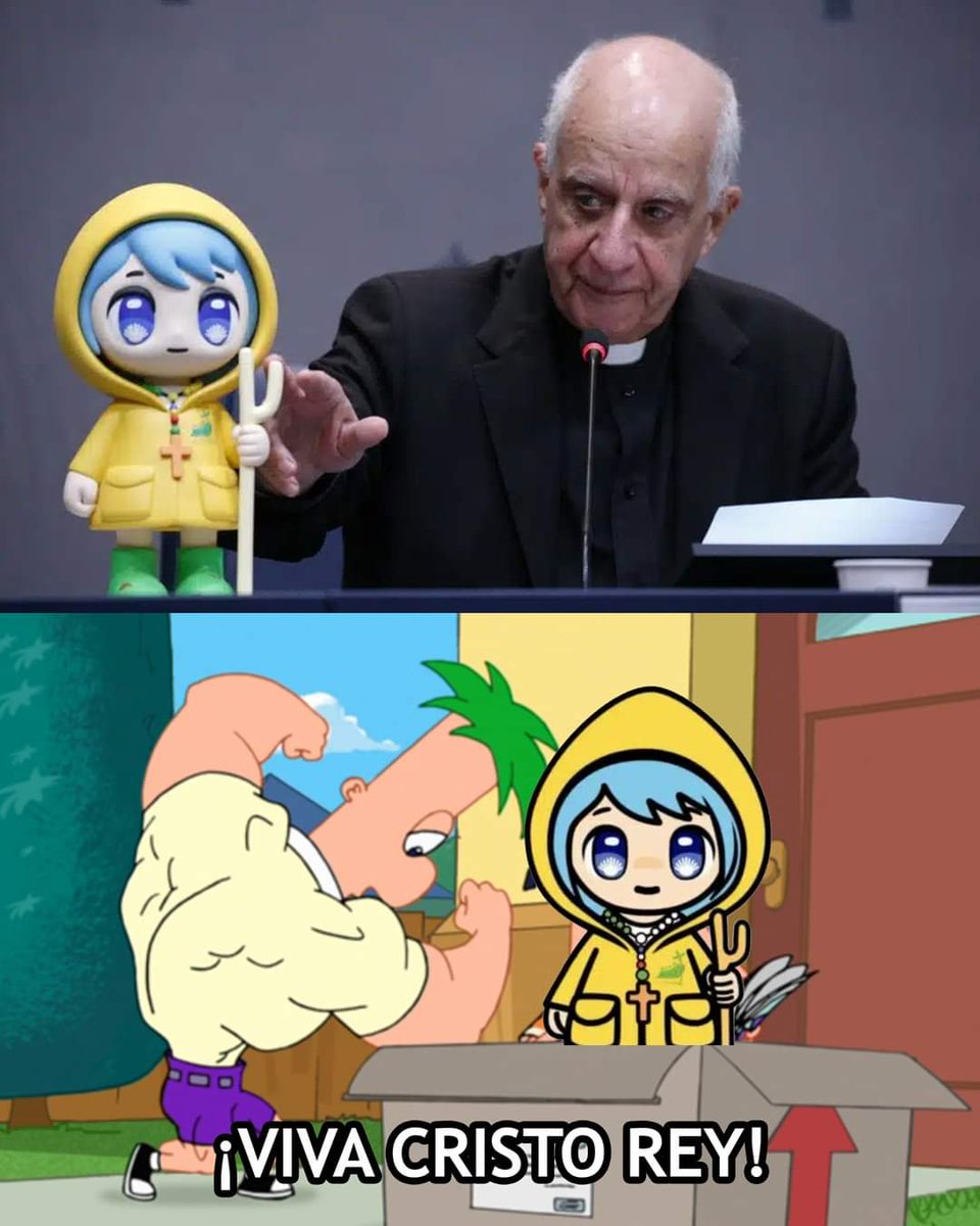 ANMO_Sugoi's tweet photo. ¡EL VATICANO PRESENTA SU NUEVA MASCOTA!

De cara al Año Santo 2025, el Vaticano presentó recientemente a su nueva mascota oficial: Luce, una chica kawaii de estilo #anime cuyo nombre significa "luz" en italiano. Según fuentes oficiales, la elección de este personaje busca conectar más con el público joven.

Más detalles en el link de los comentarios 👇