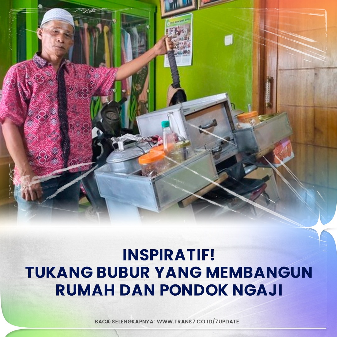 trans7club's tweet image. Definisi tukang bubur naik Haji! Keren banget dan inspiratif sekali yaa!

Baca selengkapnya dengan klik link bit.ly/3Ak3V62

#TRANS7Update #Sobat7JadiTau #KisahInspiratif
