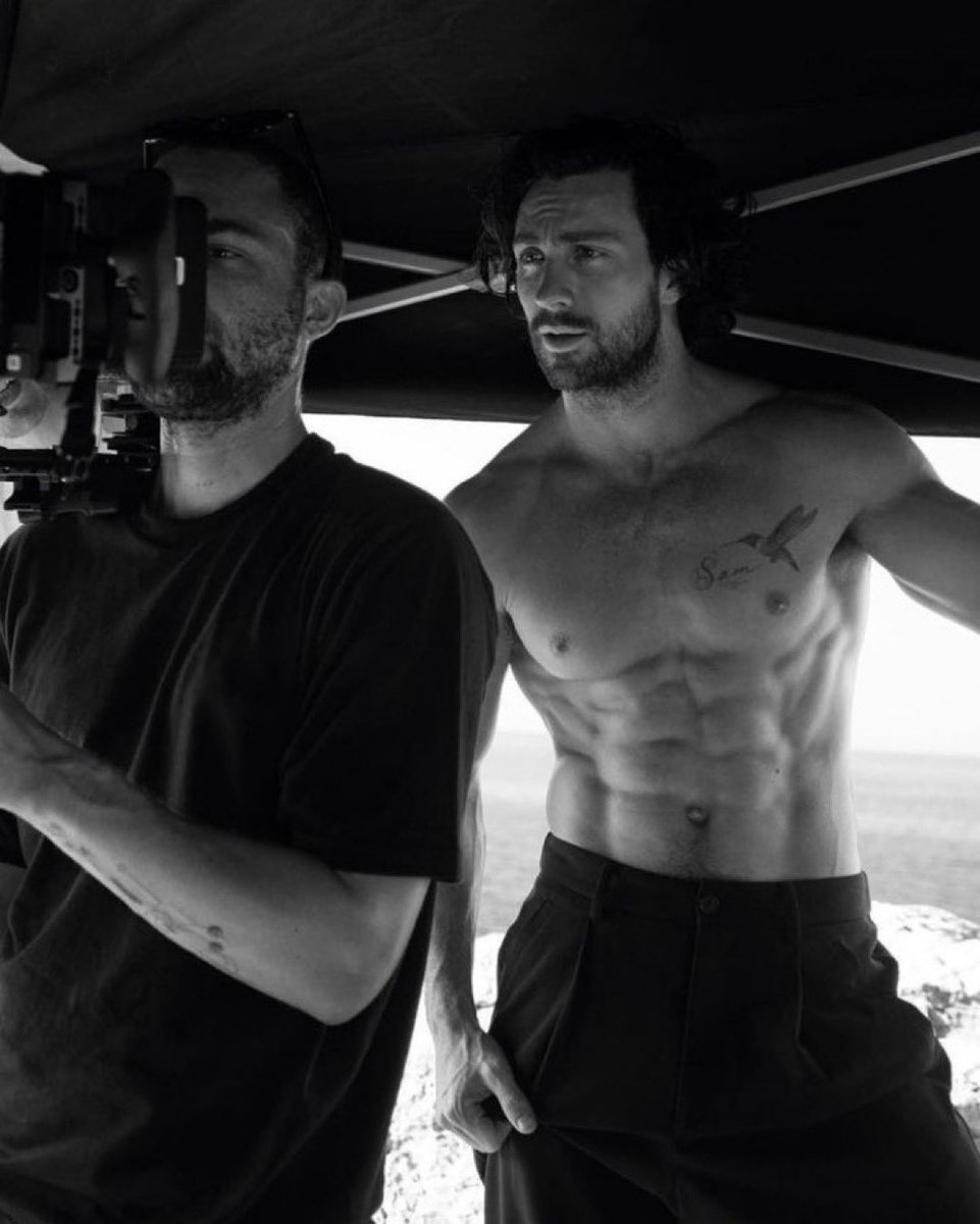 Darlenergw1's tweet photo. #TheoJames #AaronTaylorJohnson
while filming FUZE. Hopefully it will be out sometime next year. https://t.co/r5ZUnjBjCF