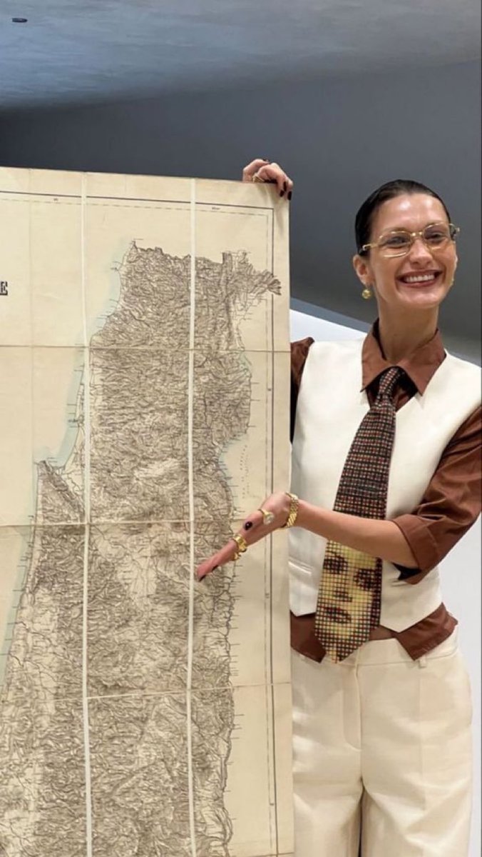 "This is Palestine." - Bella Hadid