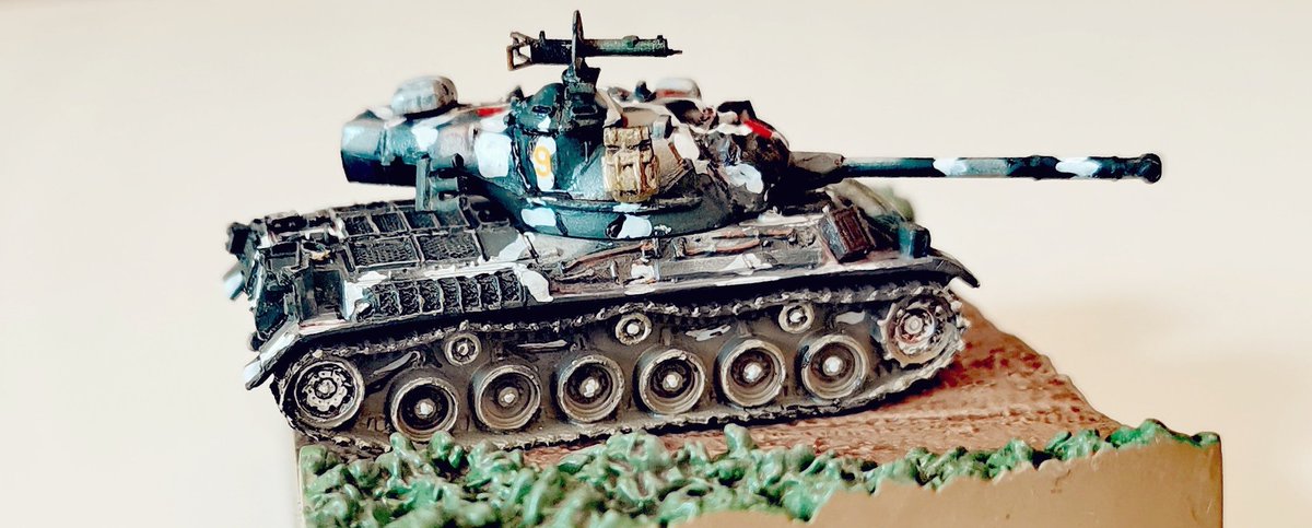 zhxhrzs's tweet photo. 1/144オリジナル戦車 、私の小説の中の日帝六式一号戦車。 This tank based on JGSDF type 61 tank,36 tons and 88mm/L56 Cannon。#架空戦記 #架空戦車 #戦車 #tank #jgsdf #Type61 https://t.co/0e5oqtNXgH