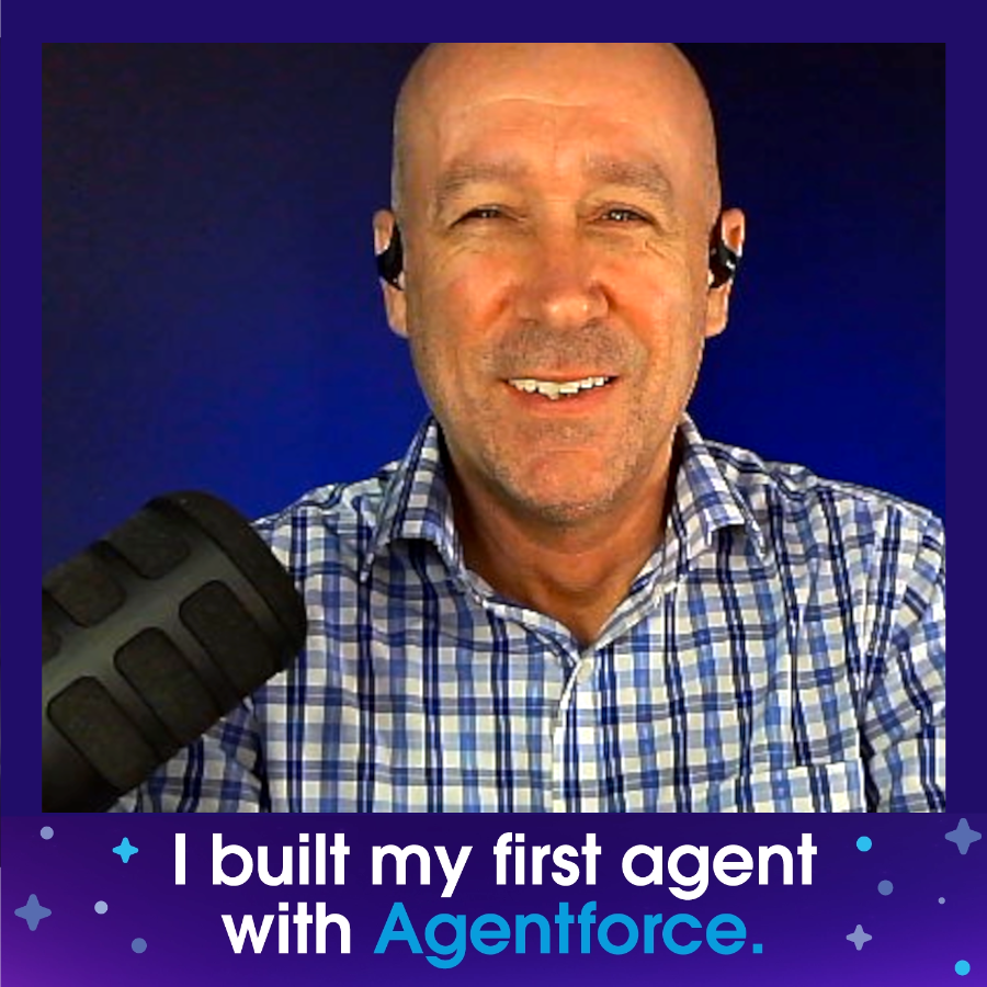 EJ Bantz (@ejbantz) on Twitter photo I built my first agent with Agentforce π
Complete the <a href="/salesforce/">Salesforce</a> #BuiltWithAgentforce Quest to build yours today and celebrate your new skills with a custom photo. π€
Start learning: sforce.co/agentforcequest
#SFgiveaway I built my first agent with Agentforce π
Complete the <a href="/salesforce/">Salesforce</a> #BuiltWithAgentforce Quest to build yours today and celebrate your new skills with a custom photo. π€
Start learning: sforce.co/agentforcequest
#SFgiveaway