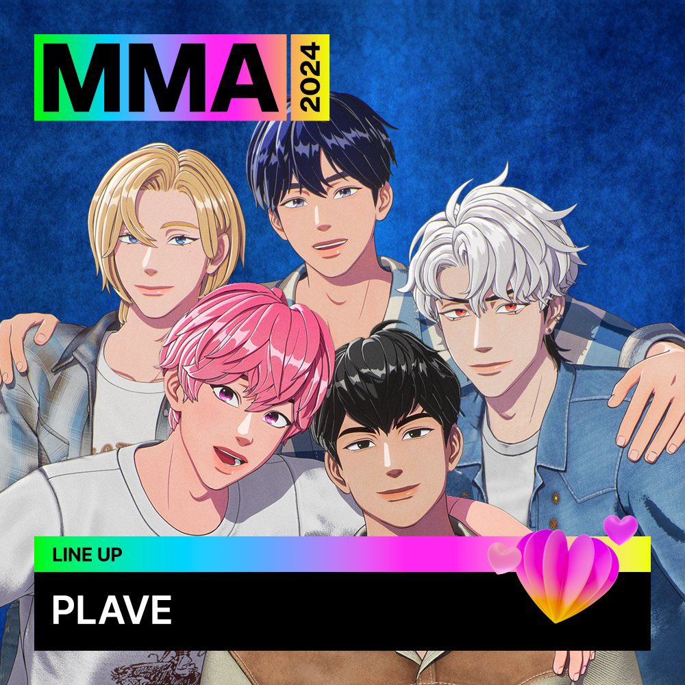 friends, mark it on your calendars! 

Plave MAMA 2024: November 22, 2024 6:00 PM KST
Plave MMA 2024: November 30, 2024 5:00 PM KST (NEW!)