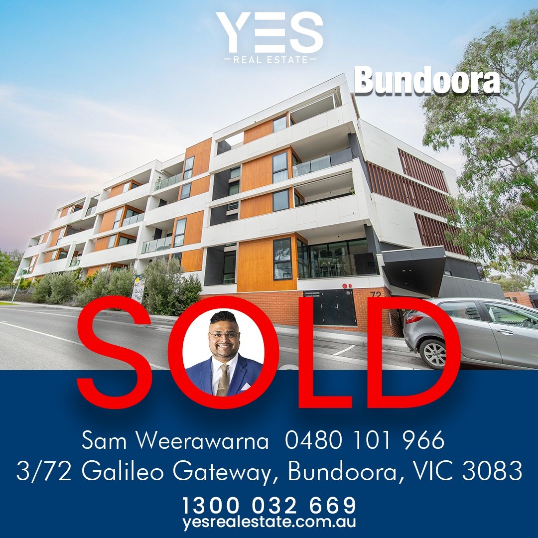 YESRealEstateAu's tweet image. 👑𝗦𝗢𝗟𝗗 𝗔𝗚𝗔𝗜𝗡!👑

🎉 Another impressive sale by Sam Weerawarna regardless of market conditions!.

Call 𝗦𝗮𝗺 𝗪𝗲𝗲𝗿𝗮𝘄𝗮𝗿𝗻𝗮 on 0480 101 966

☎𝗬𝗘𝗦 𝗥𝗲𝗮𝗹 𝗘𝘀𝘁𝗮𝘁𝗲 | 1300 032 669
🌐yesrealestate.com.au

#YesRealEstate #Sold #Bundoora  #teamYES #melbourne