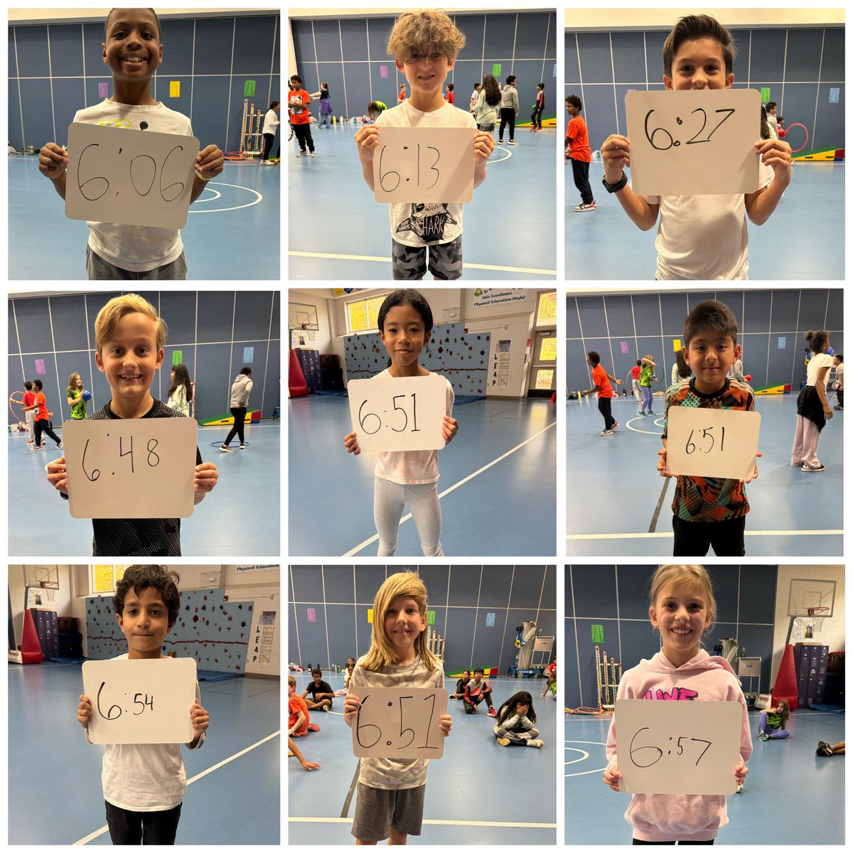 cindirparker's tweet photo. So proud of these top milers per grade level and check out our “Less than 7min Mile Club” milers… we are building our club membership and I’m here for it‼️
#everyseccounts #milerun #aerobicendurance #metthechallenge
@Yates_Mill @ReneAlfordAP @YMESPTA https://t.co/GR2pSo413R