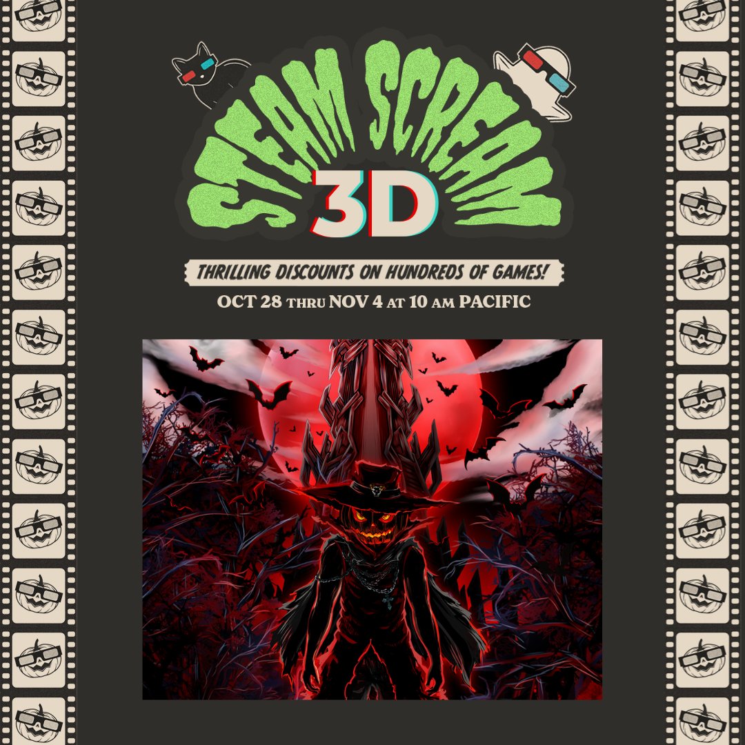 👻 Get ready to immerse yourself in spine-tingling darkness with Red Tower – now free download in #SteamScreamFest ! Dive into a world where darkness tries to dominate. 🔥

Don't miss your chance to overcome this challenge!
store.steampowered.com/app/2065280/Re…
 #SteamScream #Steam #indiegame