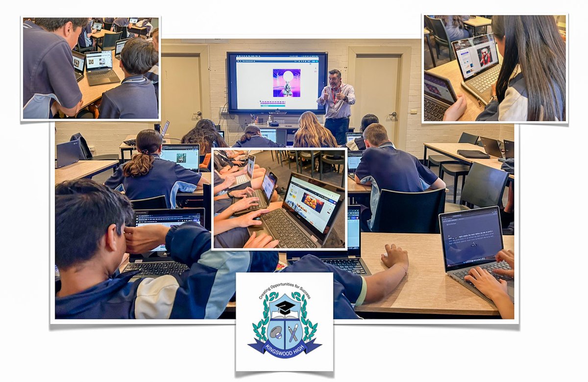 I enjoyed spending a day at Kingswood High School in Sydney's west last week - timkitchen.net/2024/10/29/kin… #AdobeEduCreative #aussieED #edchat #adobeexpress