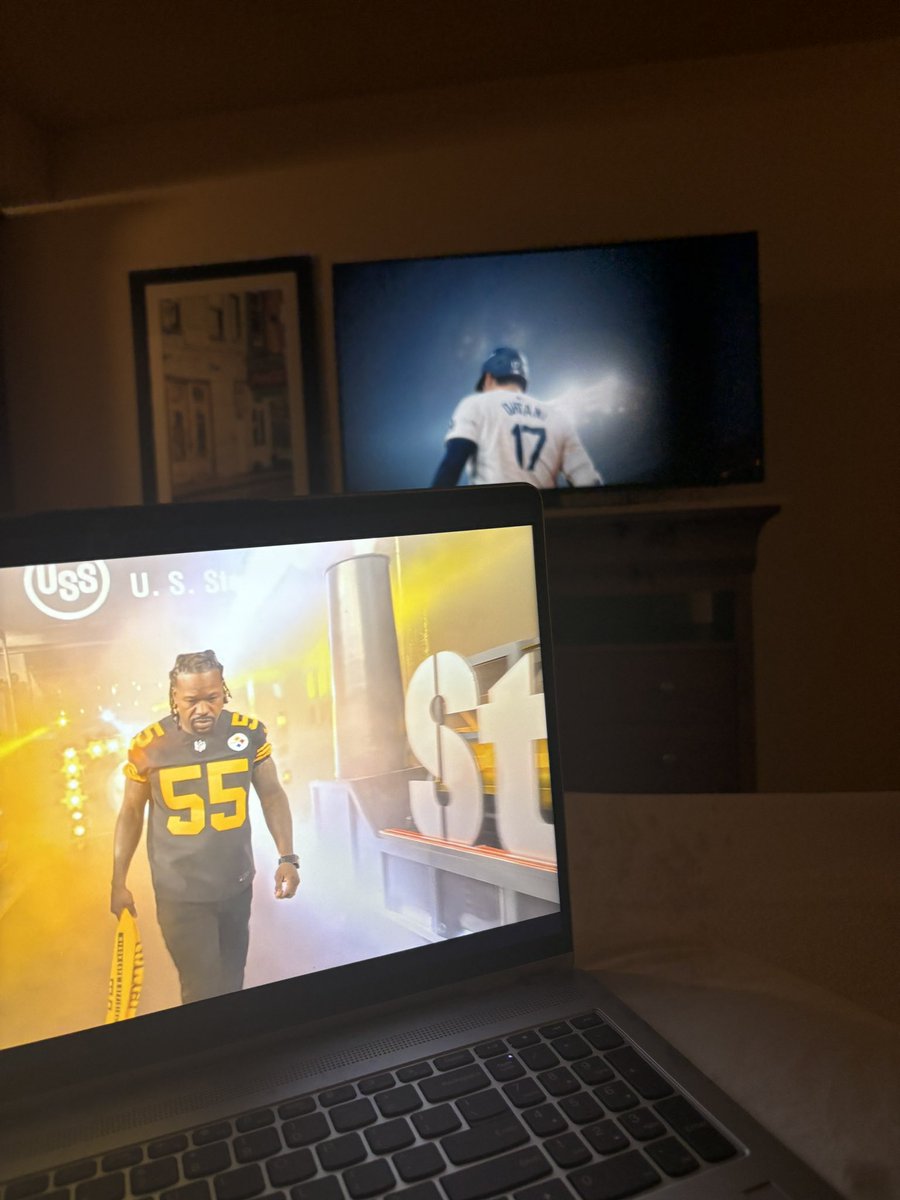 TimCook64's tweet image. When traveling for work and a lifelong Stiller and Dodger…the view from the hotel room.