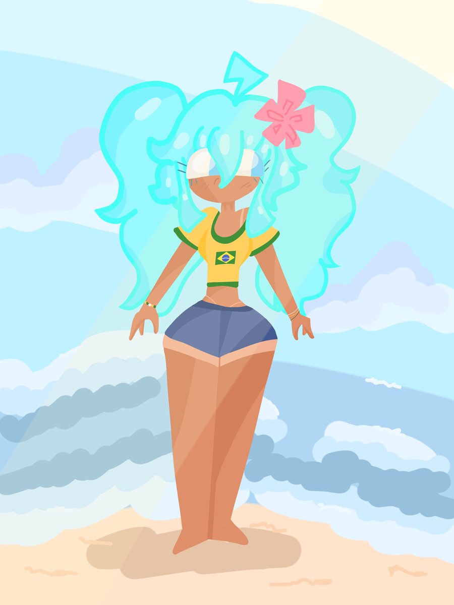 ChetitoArts's tweet photo. La amo 
#mikubrasileira https://t.co/FrfeBfiAW1