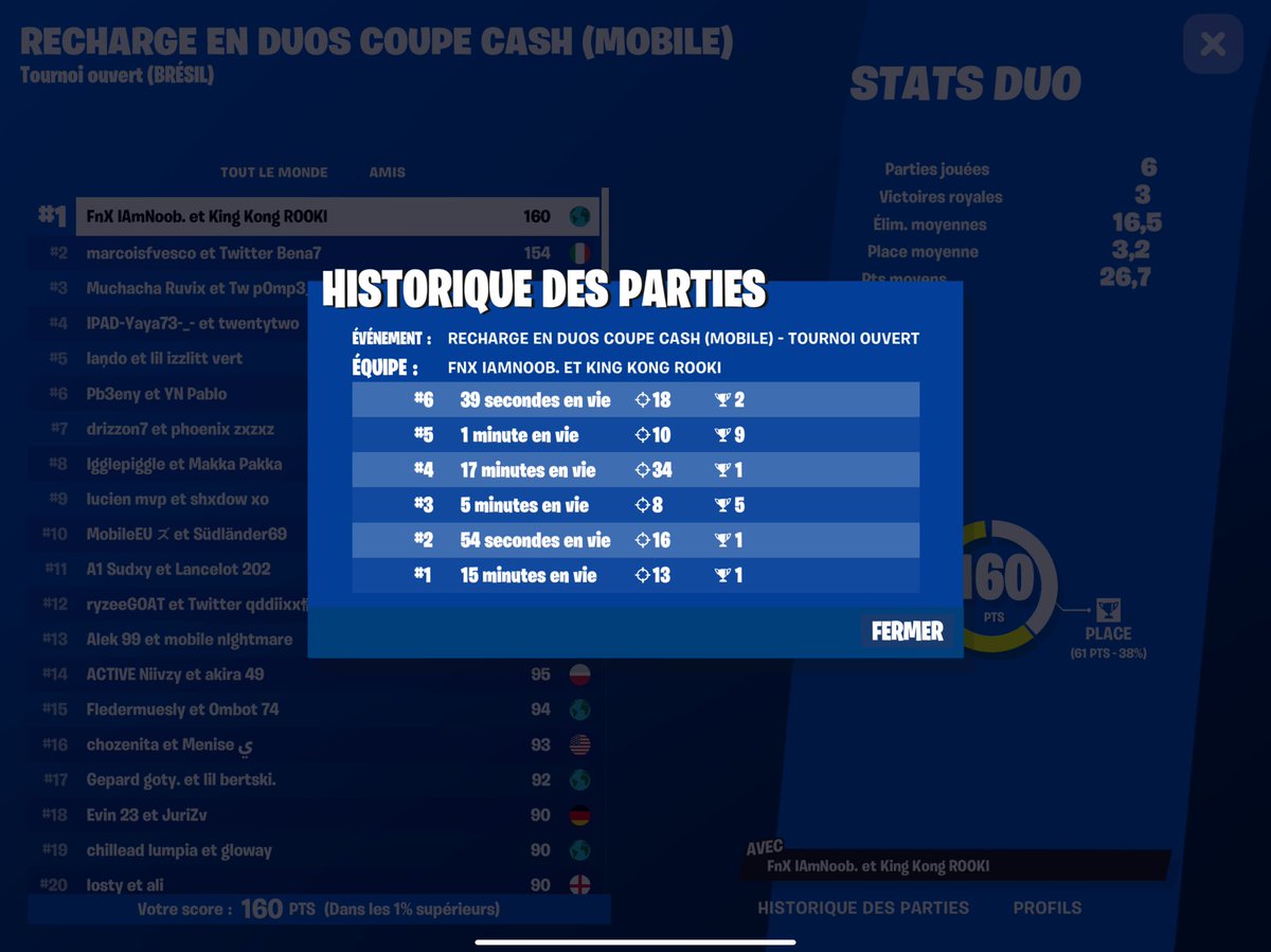 First on brazil (650$) <a href="/IAmNoobFn/">IAmNoob</a>